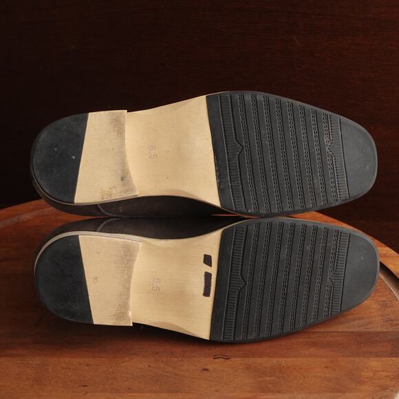 Calto Boots Mens Size 6.5 Brown Elevator Height Increasing Chukka Ankle Casual - Picture 8 of 13